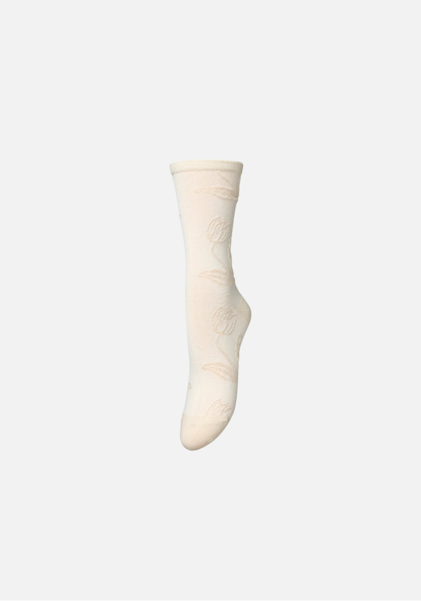 Stencia Cotta Sock Birch White