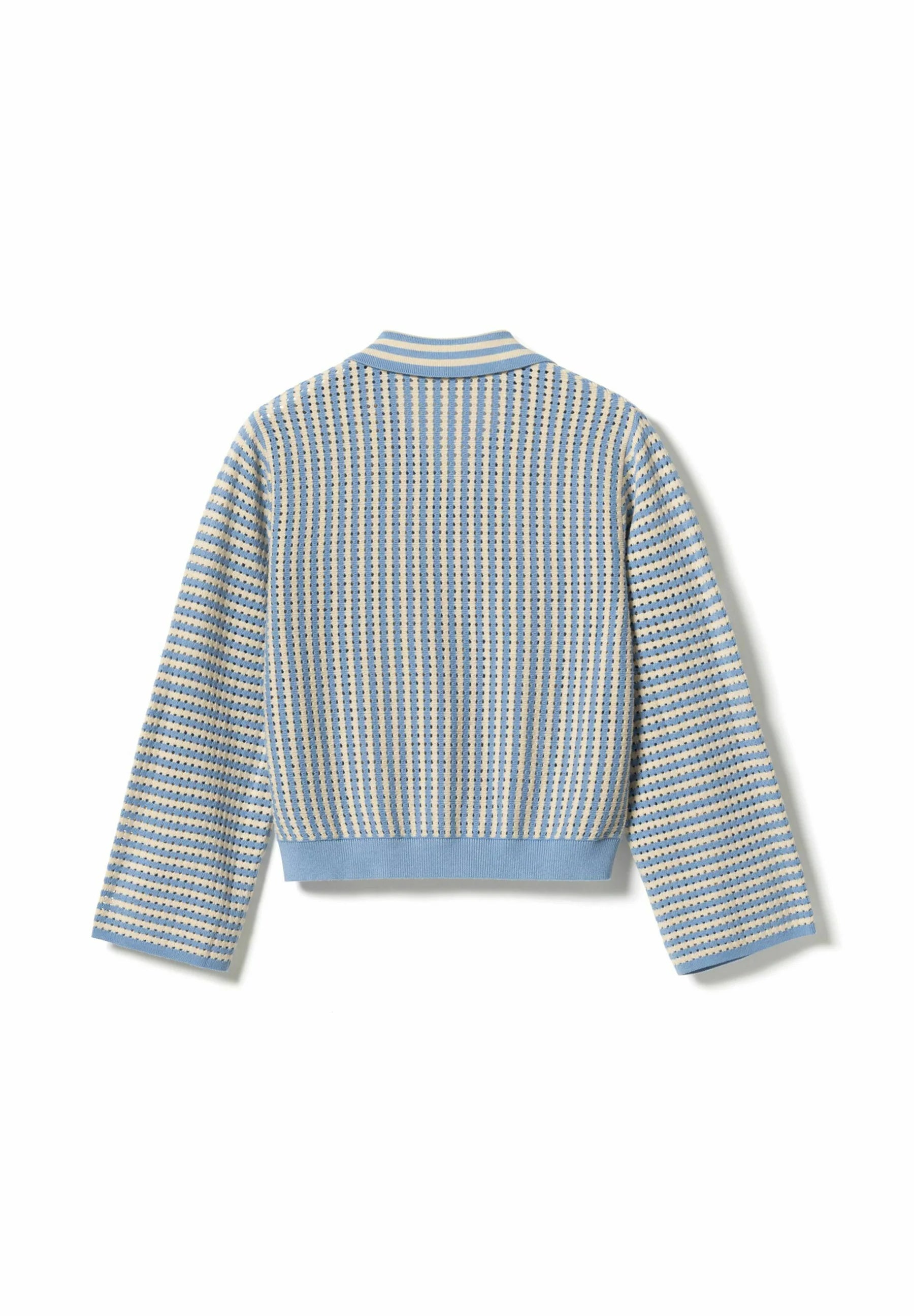 N-makenna knit blue stripe