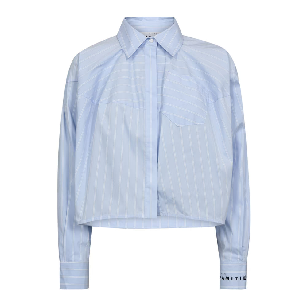 Sophie blue striped shirt