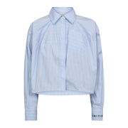 Sophie blue striped shirt