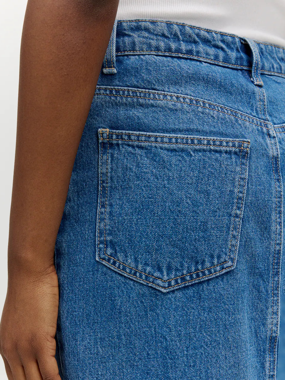 Suri Skirt Blue Jeans