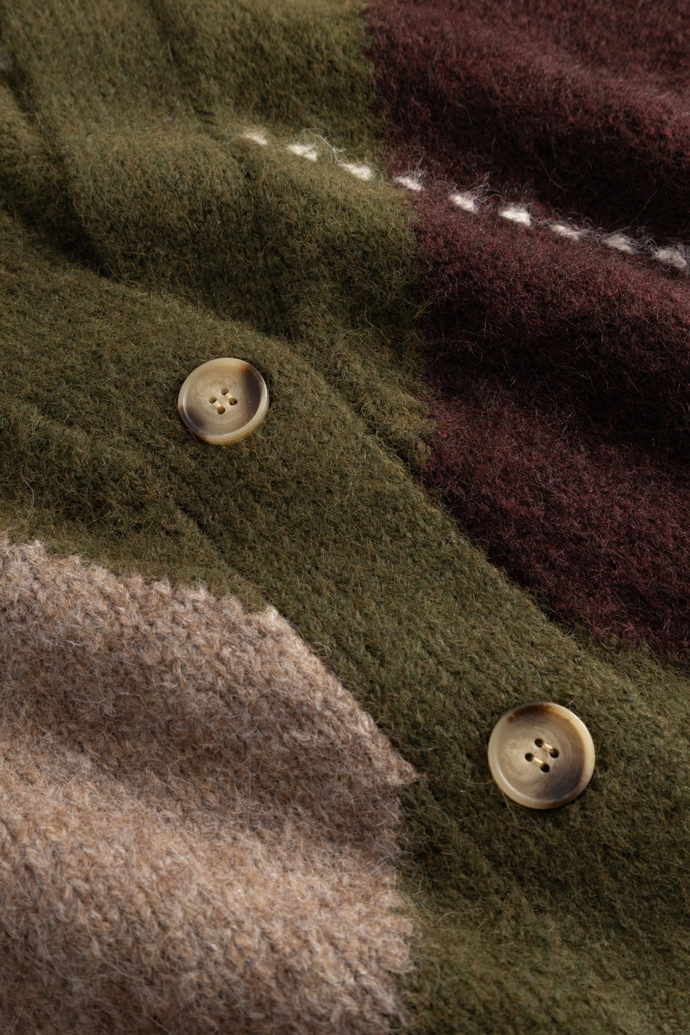 Laiana Knit Cardigan Avocado Green Mix