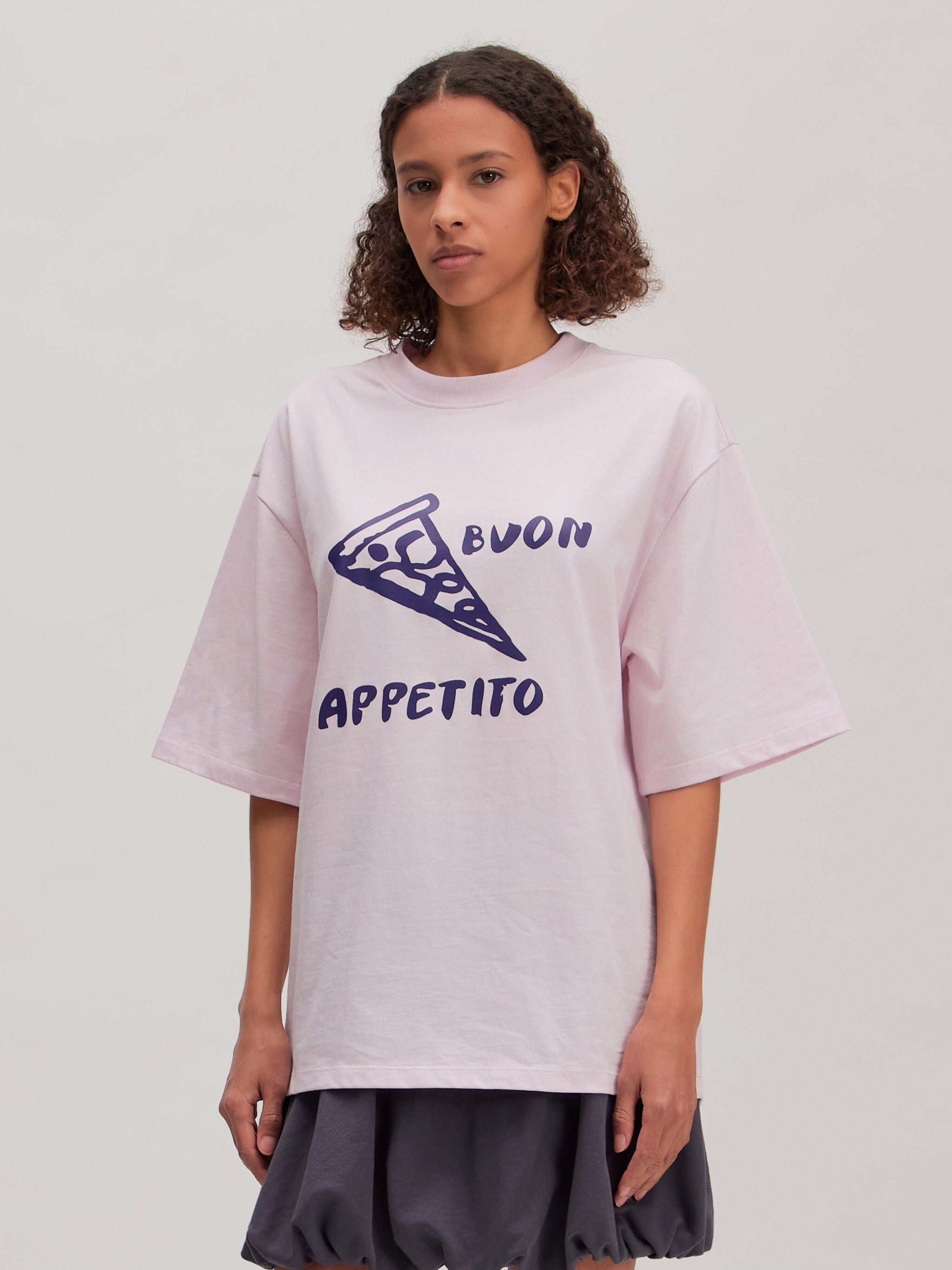 Xia t-shirt lilac print