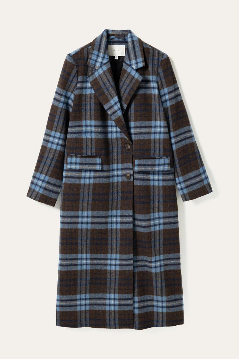 Jaci Coat Daliyah Blue Check