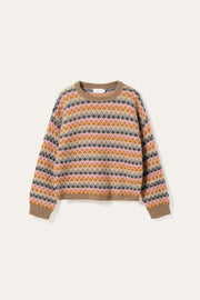 Mirtie Knit Debor Multi Stripe