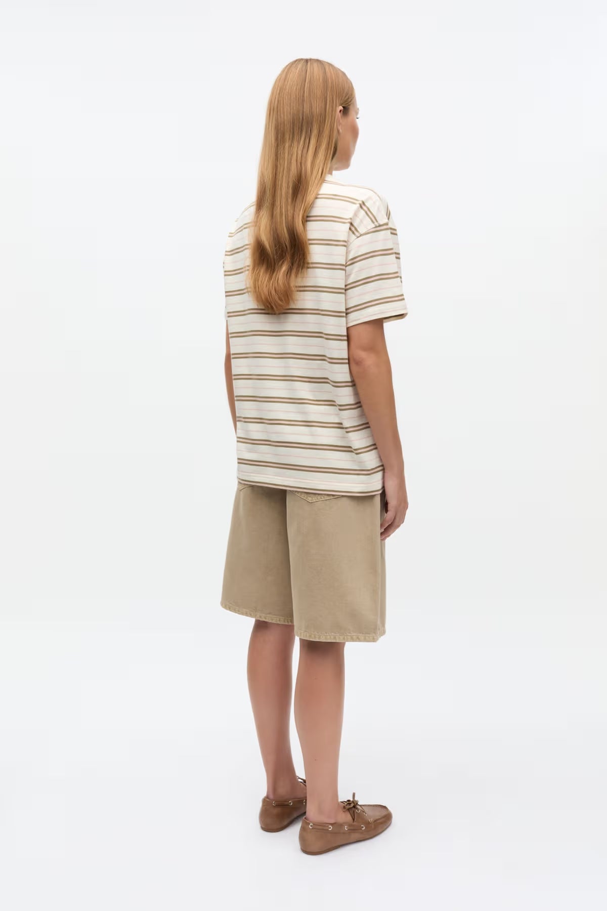 Enkulla LS Stripe Rose Cream