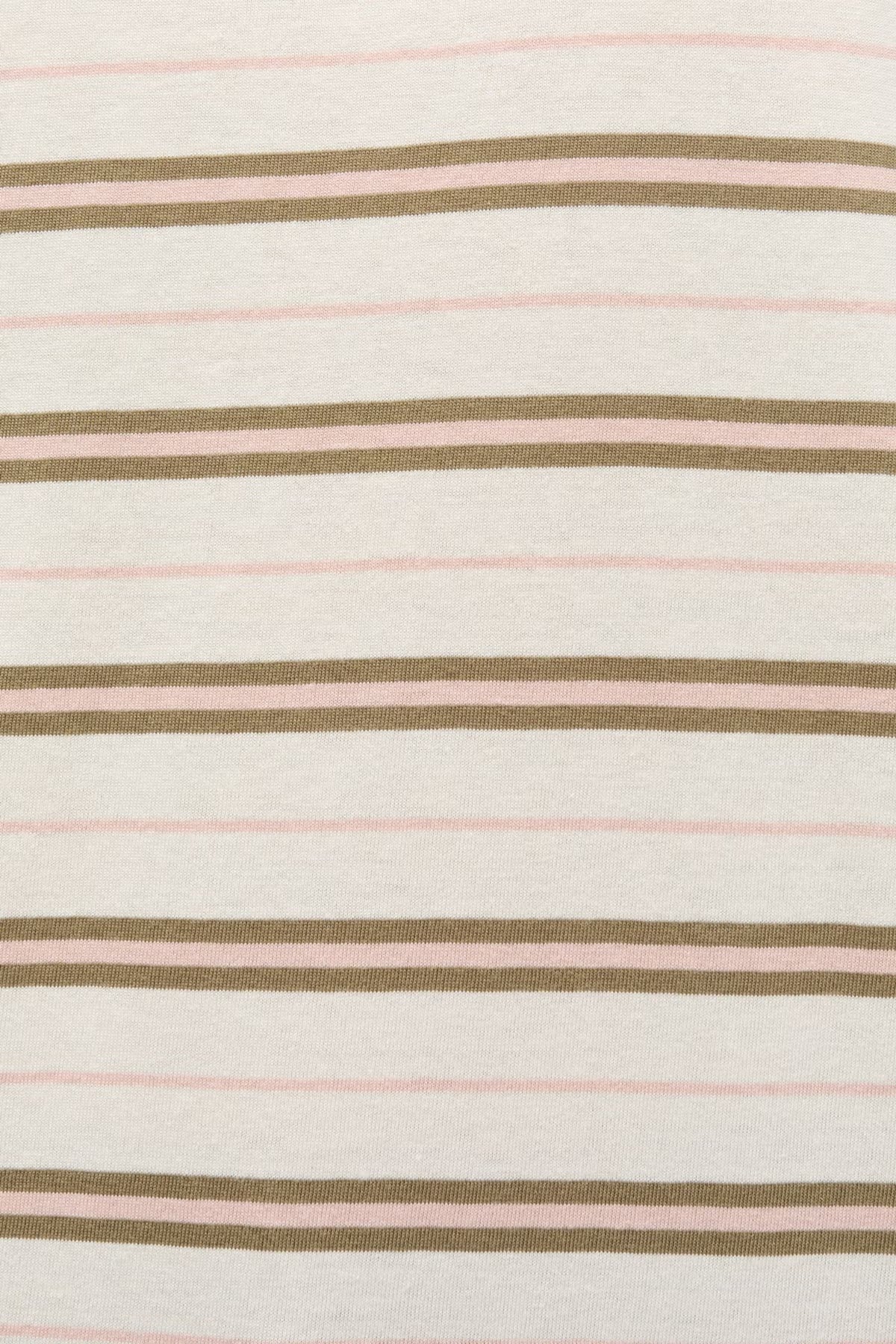 Enkulla LS Stripe Rose Cream