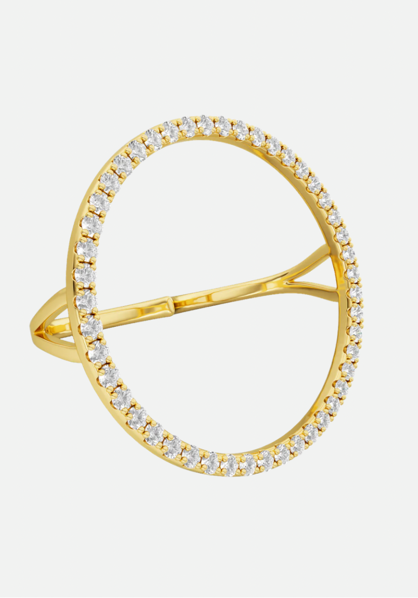 Joy diamond ring gold