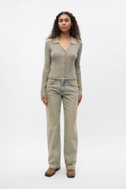 Enbetty Jeans Yellow Tint