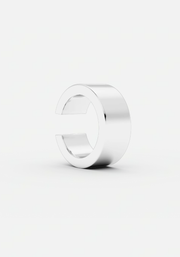 Flat earcuff silver