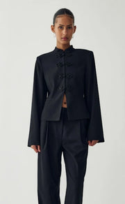 N-nana black fitted blazer