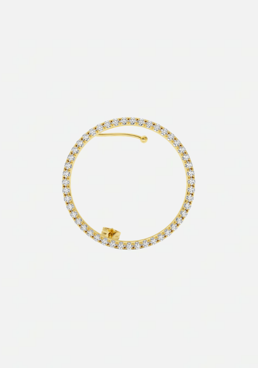Kay Diamond Earstud Gold