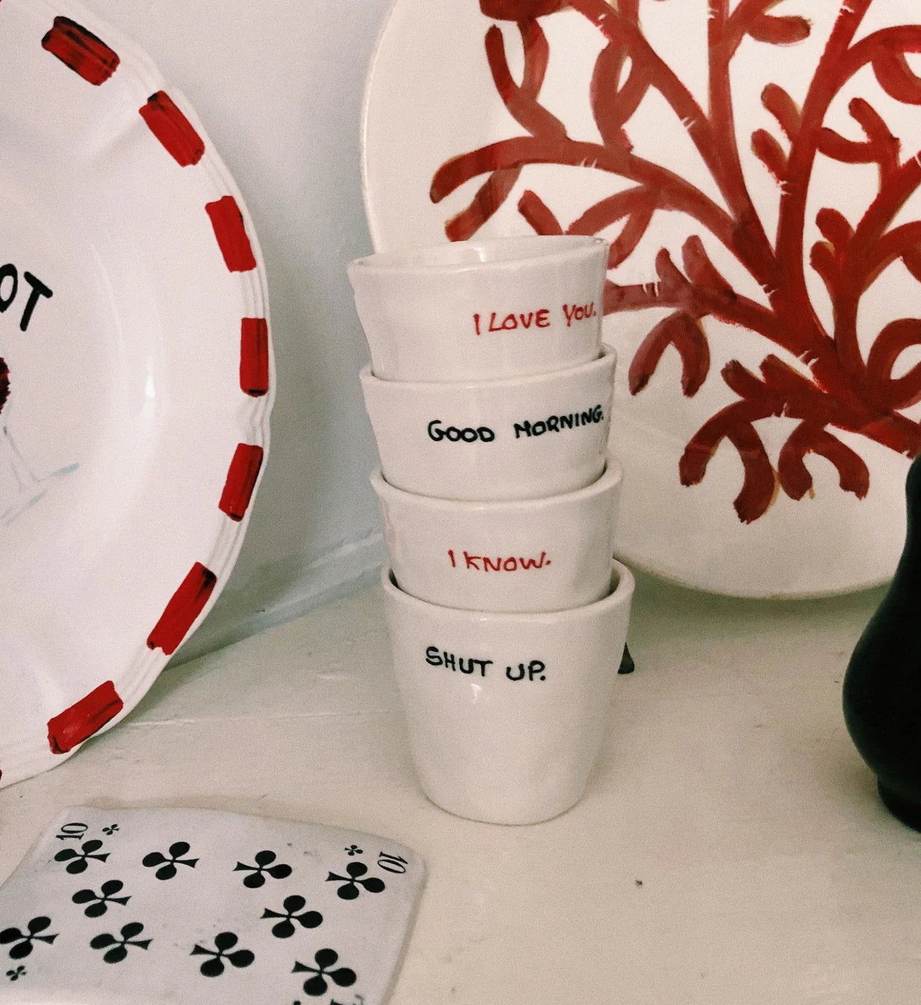 Goodmorning espresso cup