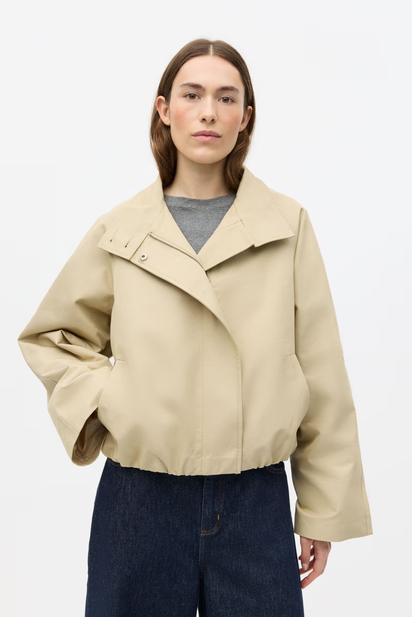 Ensigrid jacket pale khaki