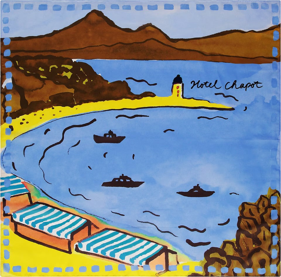 Chapot Postcard Scarf