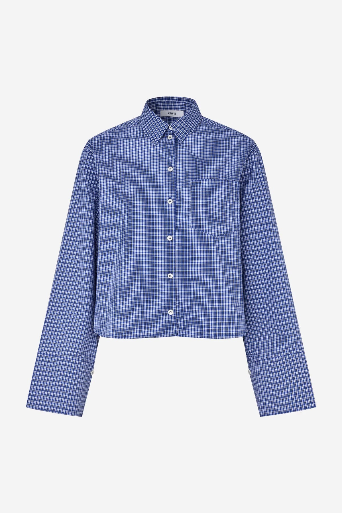 Enweb Shirt Blue Checks