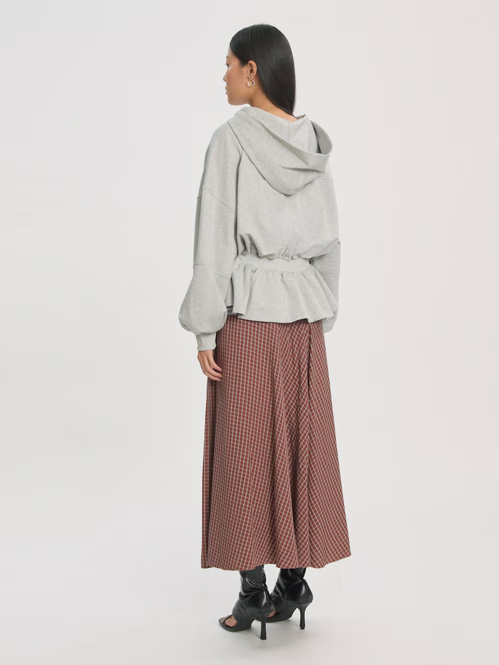 Ulima Peplum Hoodie