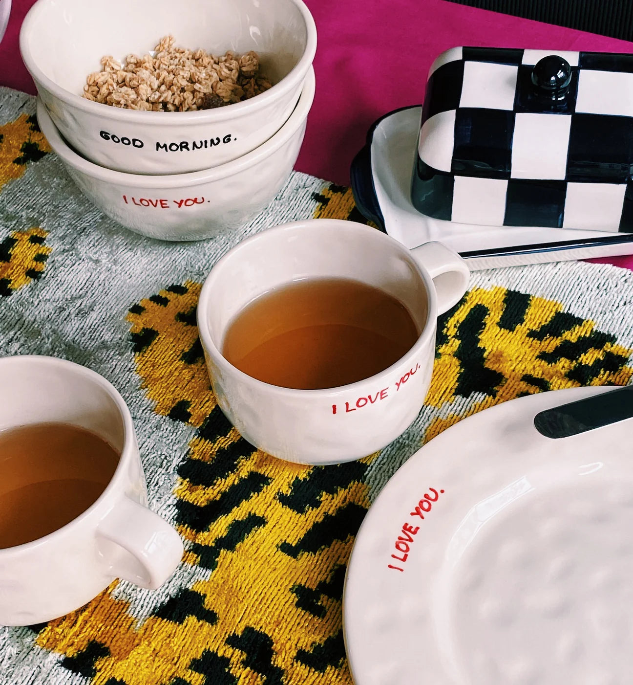 I love you espresso mug