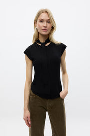 Ennella ss knit black