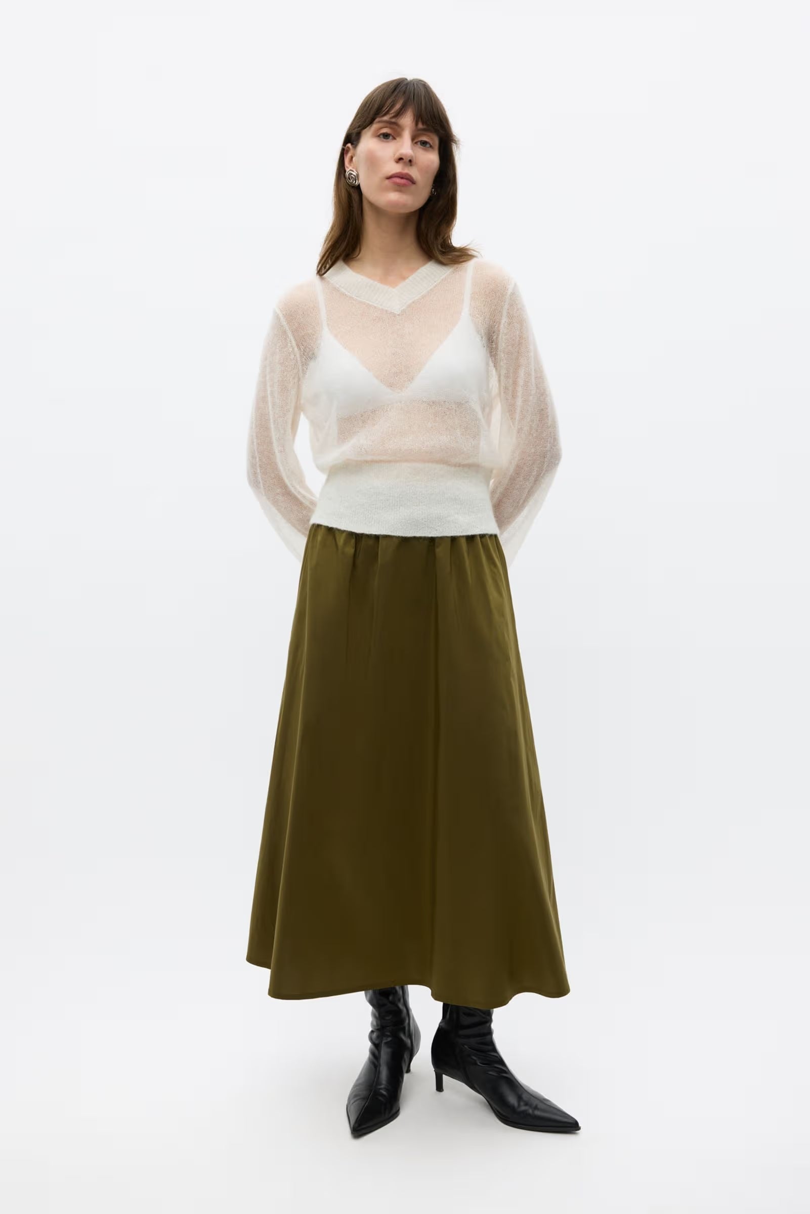 Endova ls v- neck knit