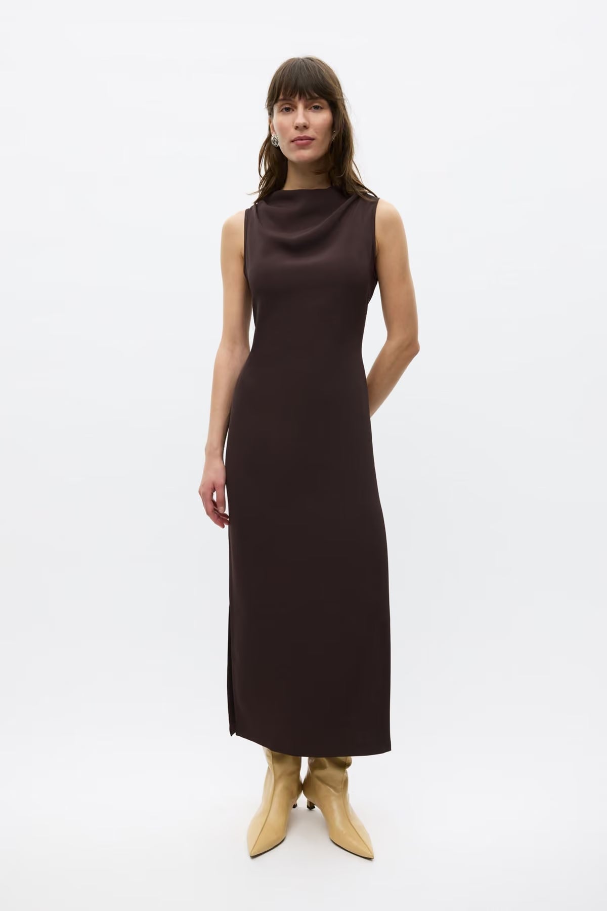 Envilde sl dress chocolate