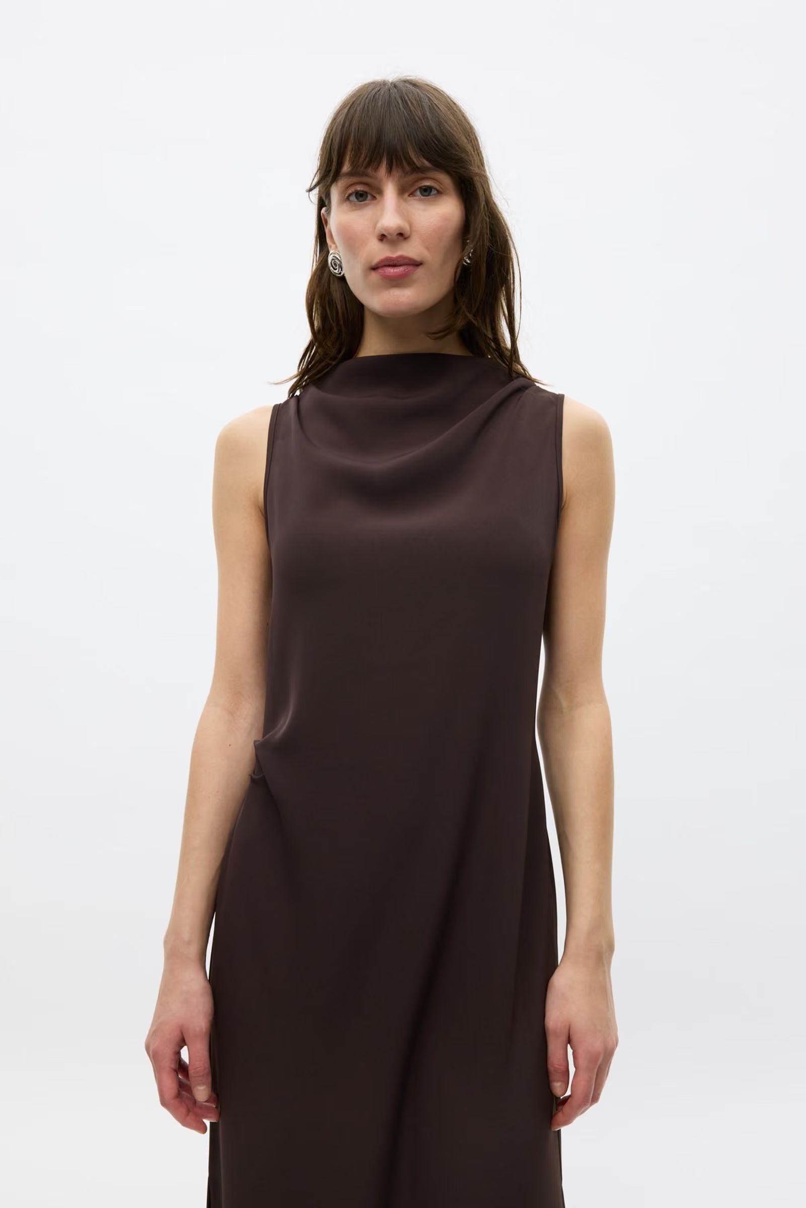 Envilde sl dress chocolate