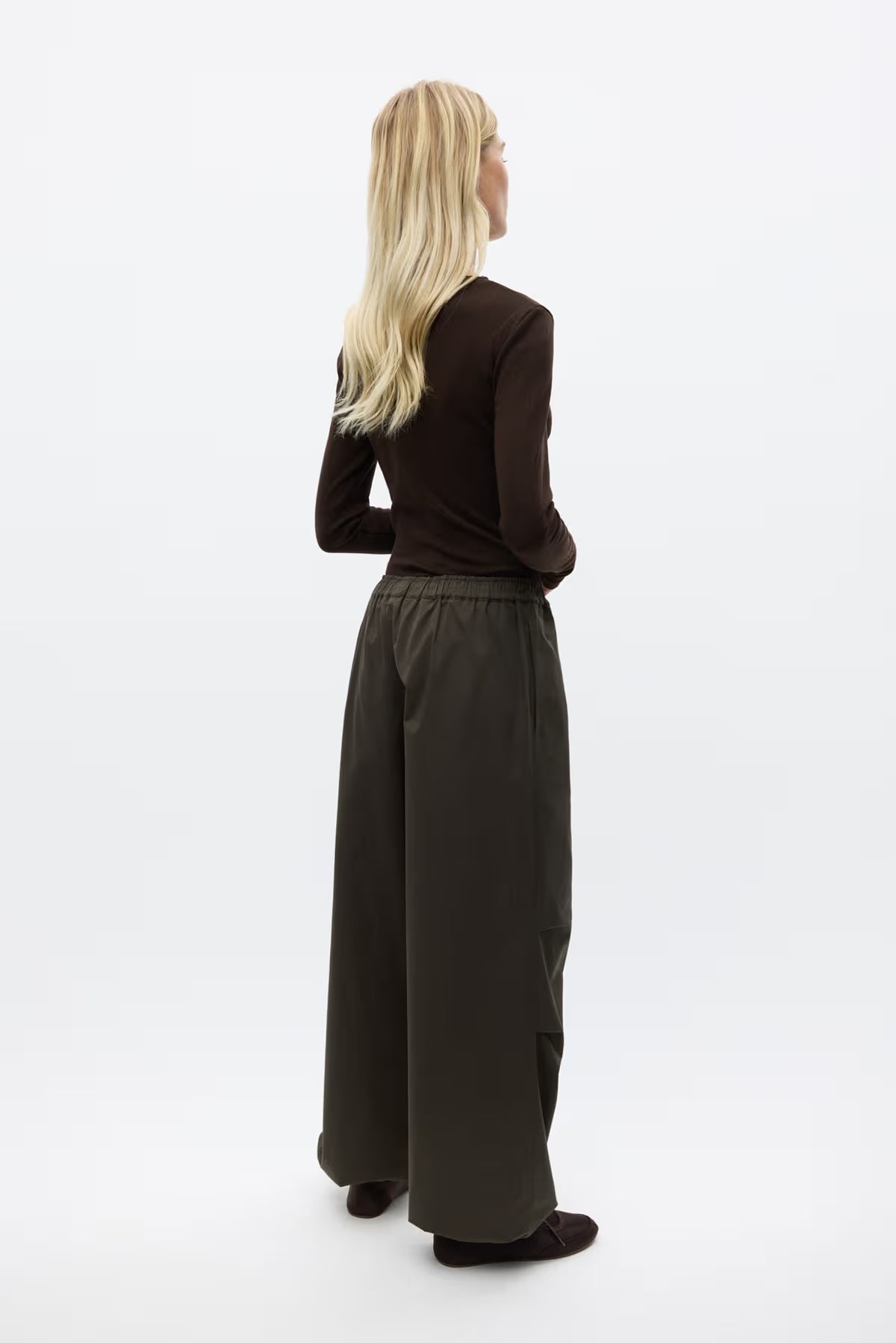 Enbel pants washed dark olive