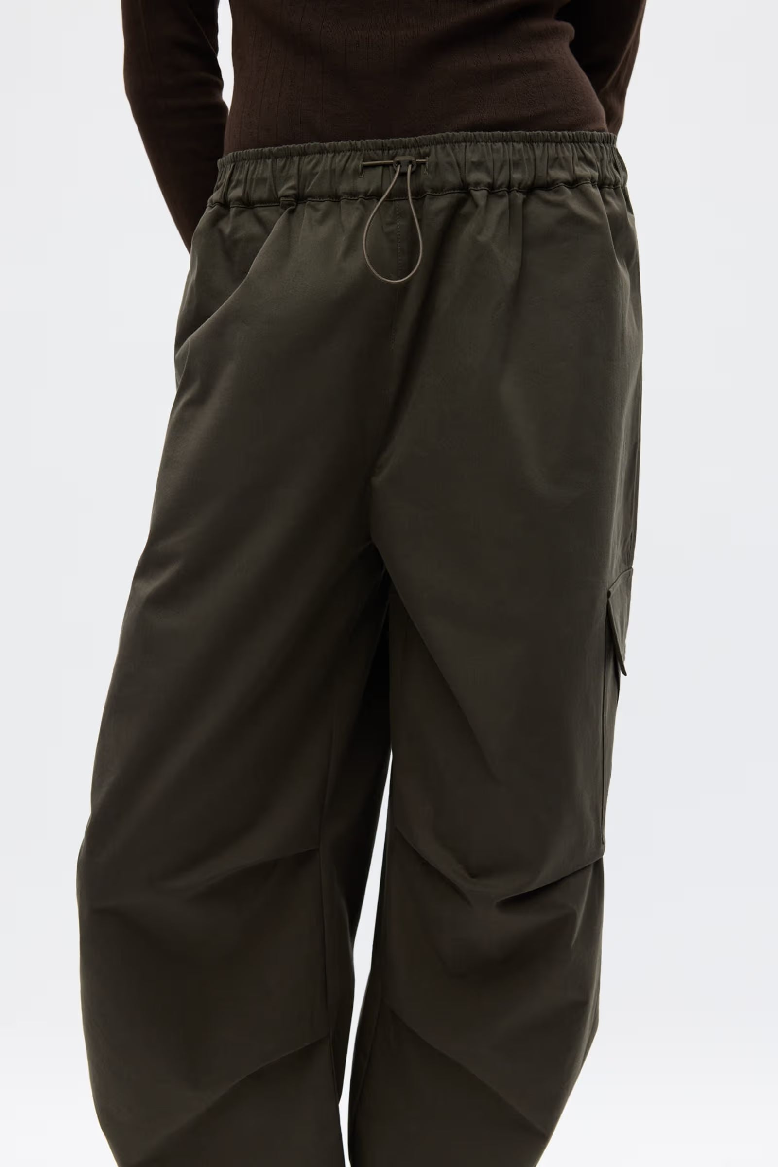 Enbel pants washed dark olive