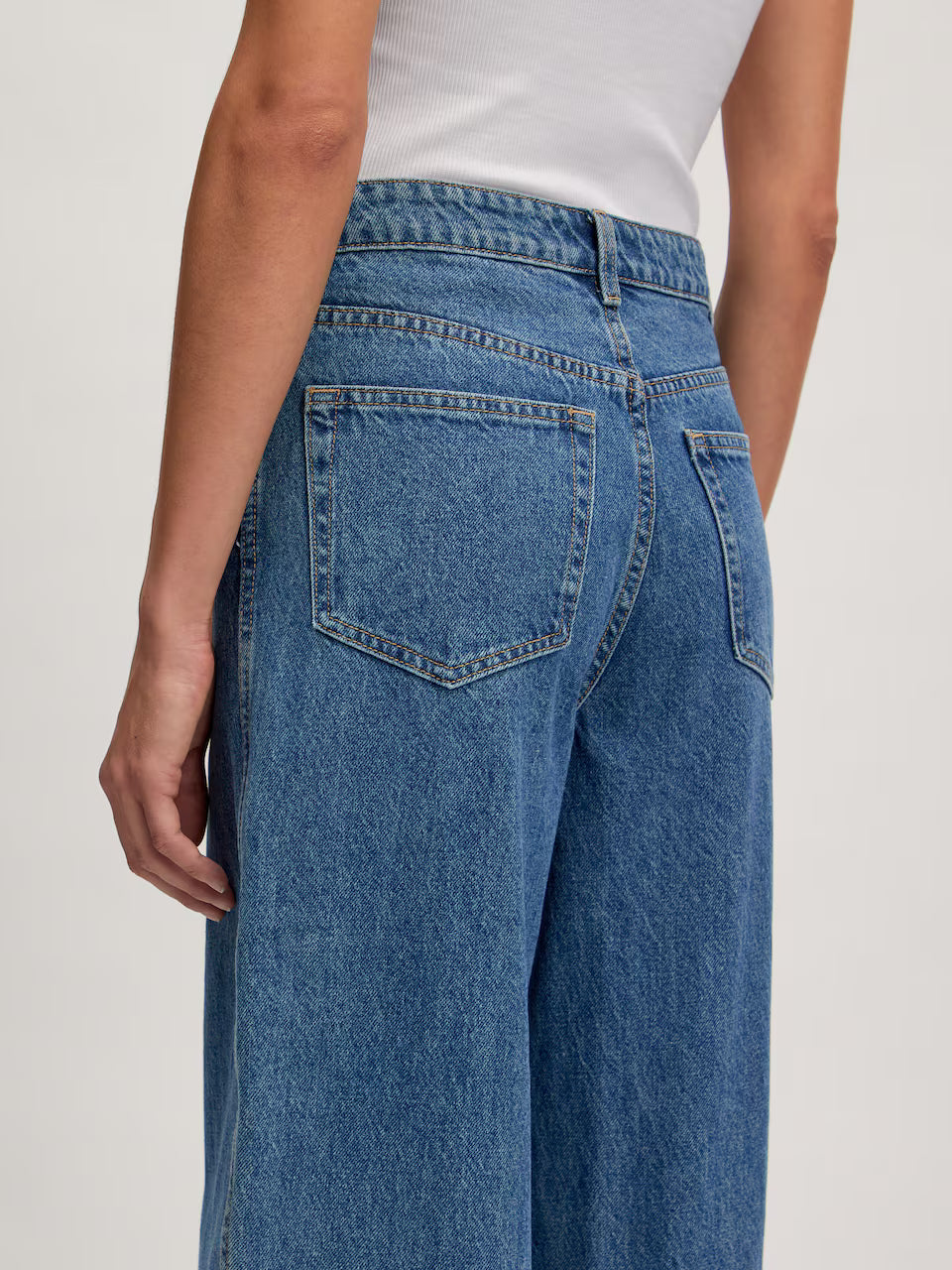Theodora Denim Trousers Blue