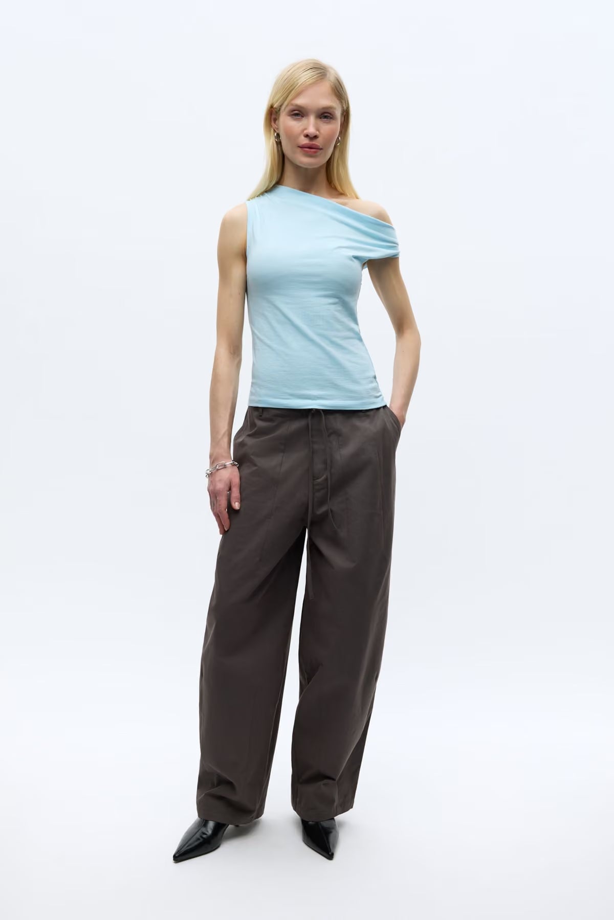 Enbrodie pants dark gull gray