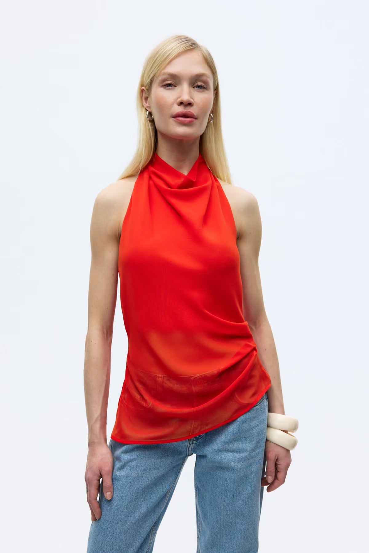 Enyarsi top fiery red