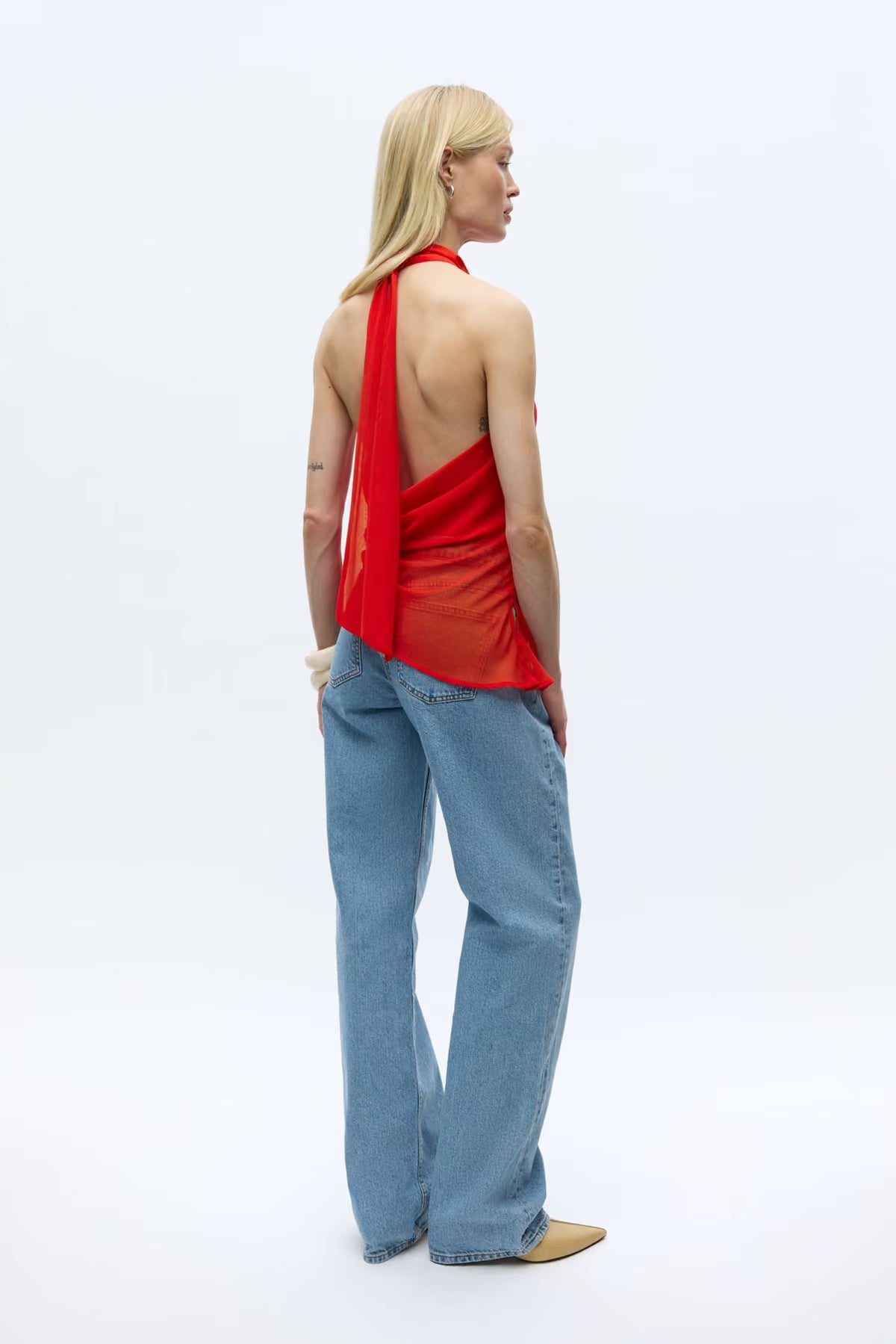 Enyarsi top fiery red