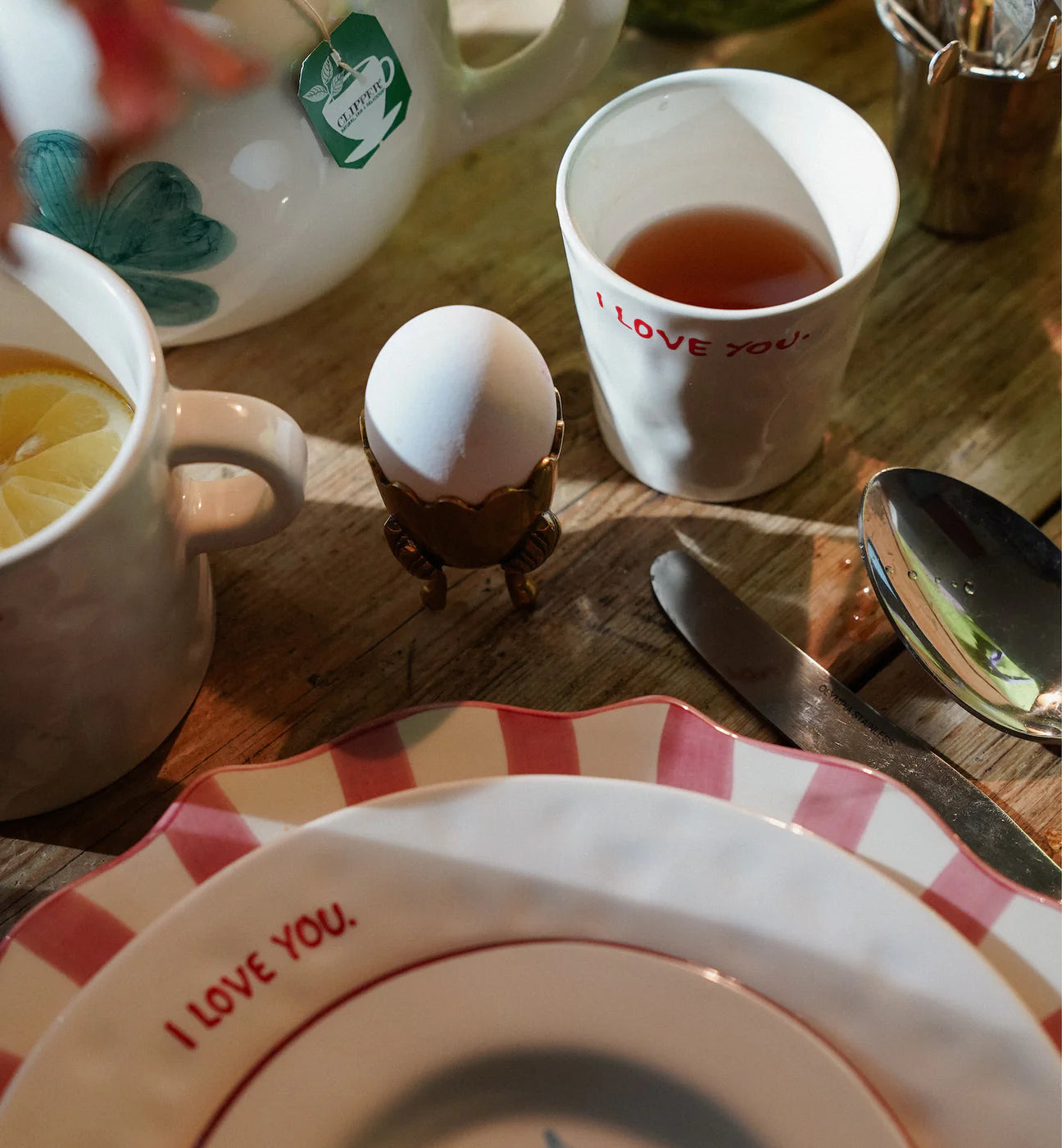 I love you espresso cup