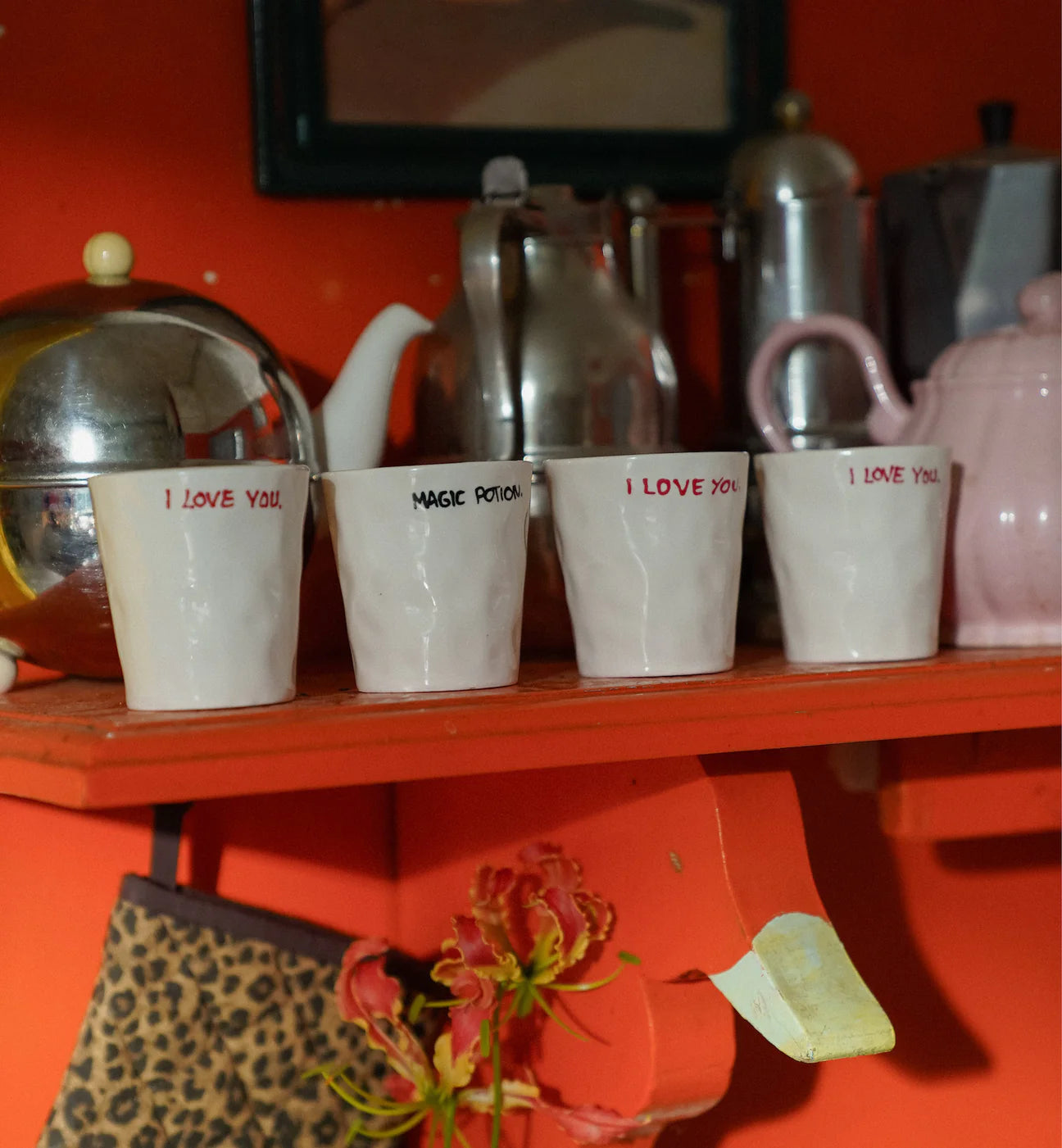 I love you espresso cup