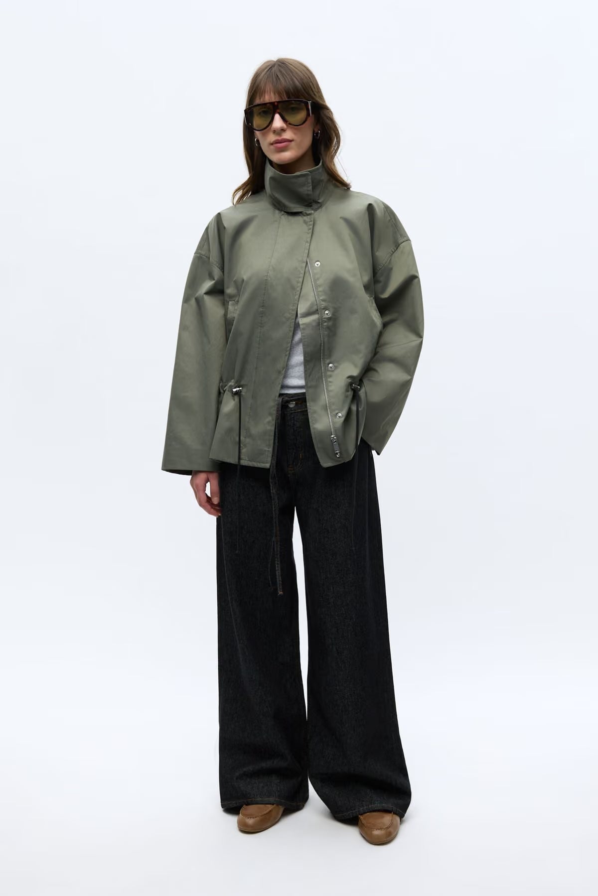 Ensylvie jacket vintage khaki