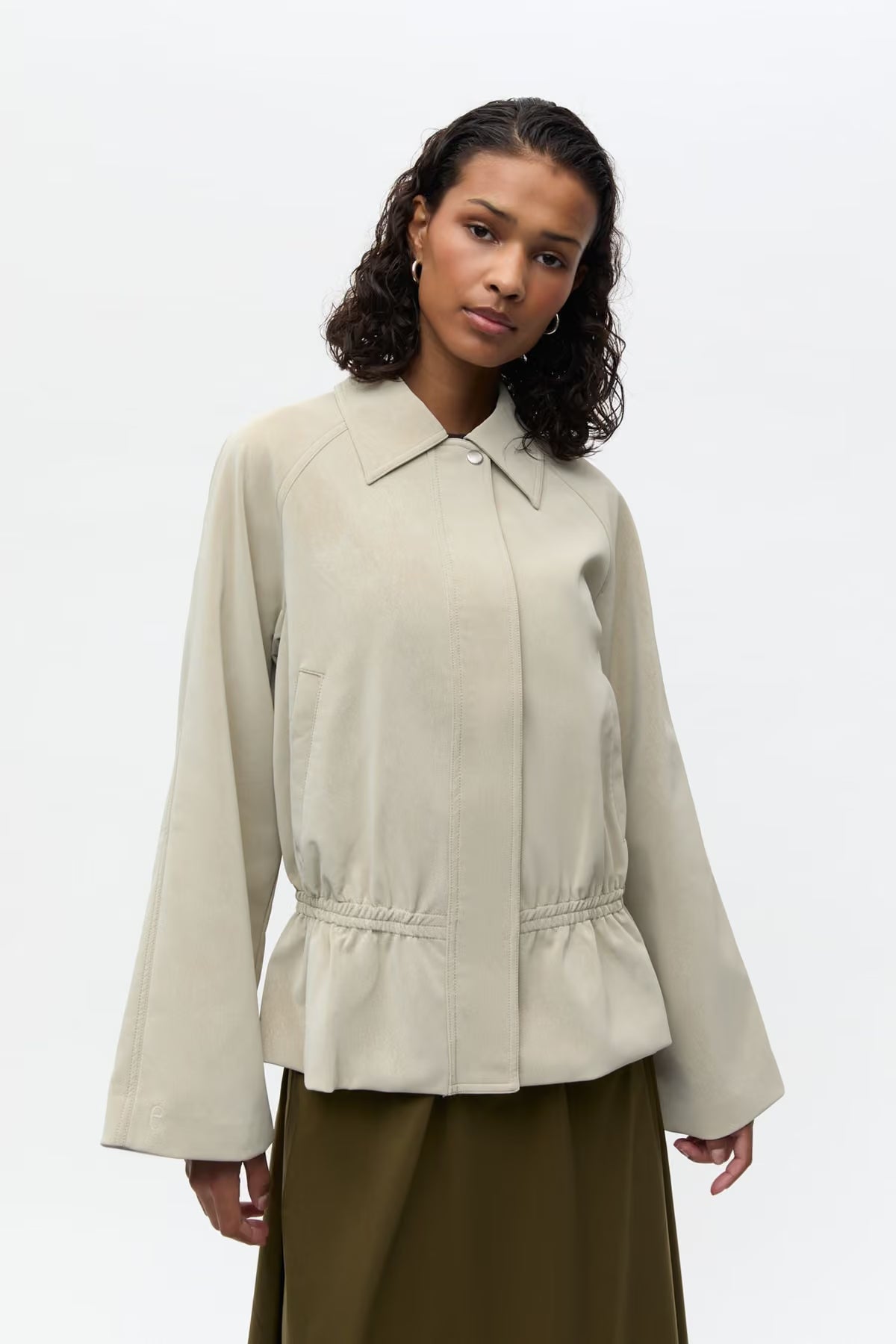 Ensara jacket silver birch