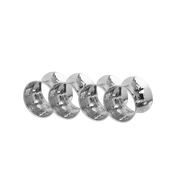 Silver Linings Napkin Rings Set of 4