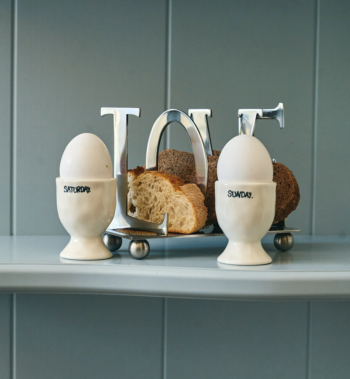 Weekend egg cupp set