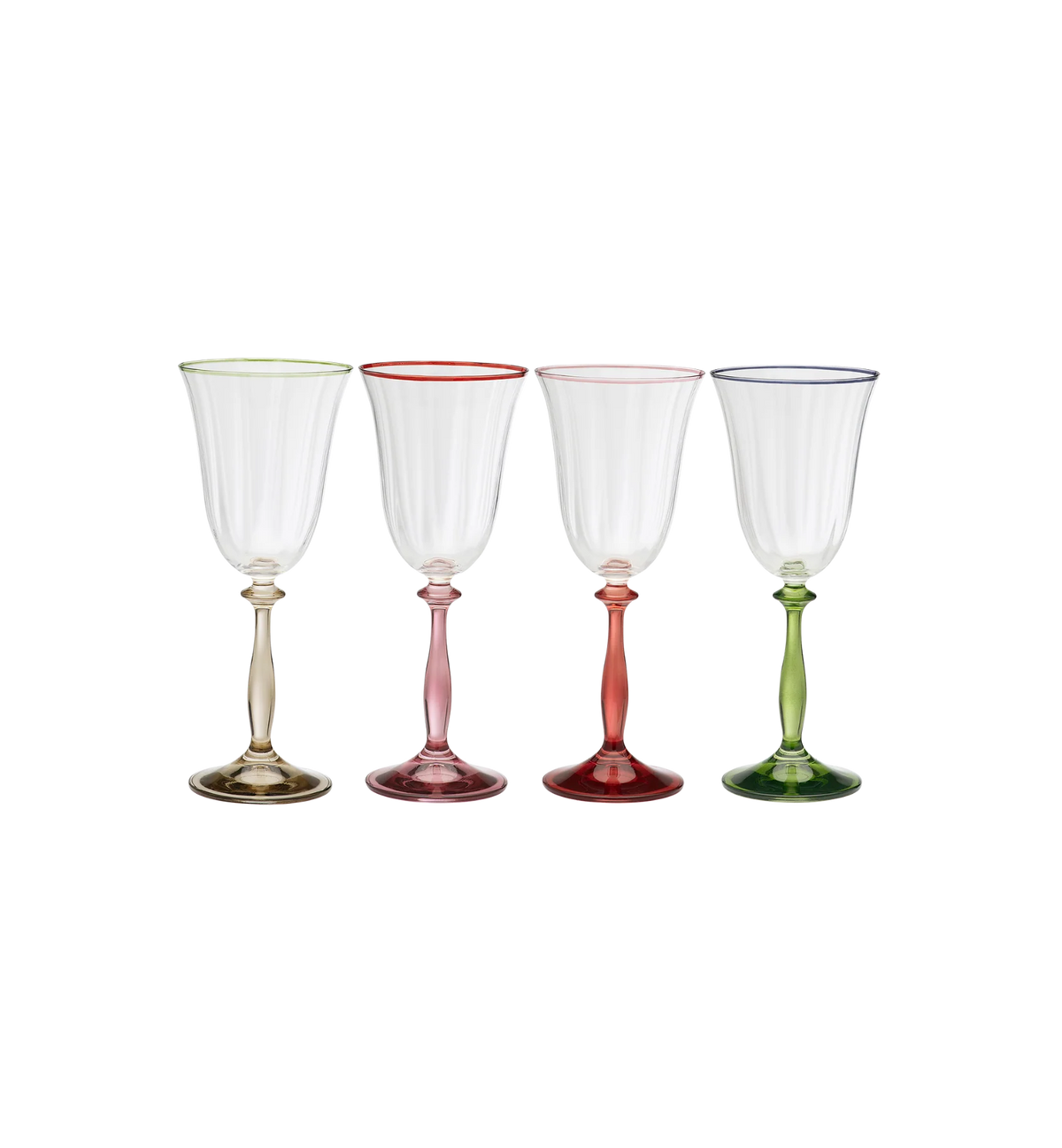 Toasts & Tales Optic Wine Glass Set of 4
