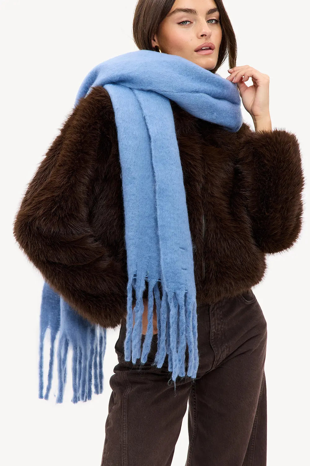 Snug Scarf Blue