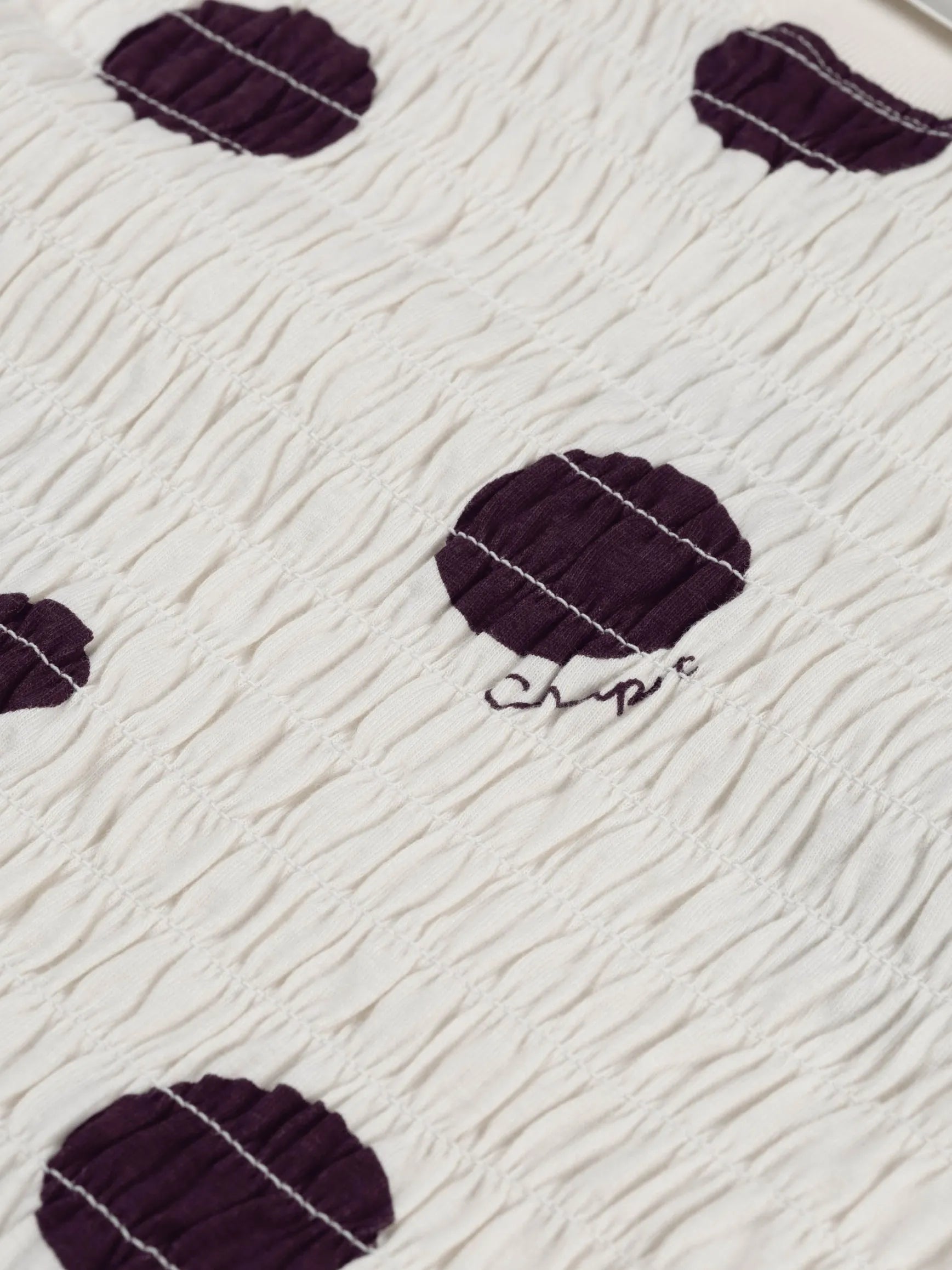 Carmen polka dot t-shirt