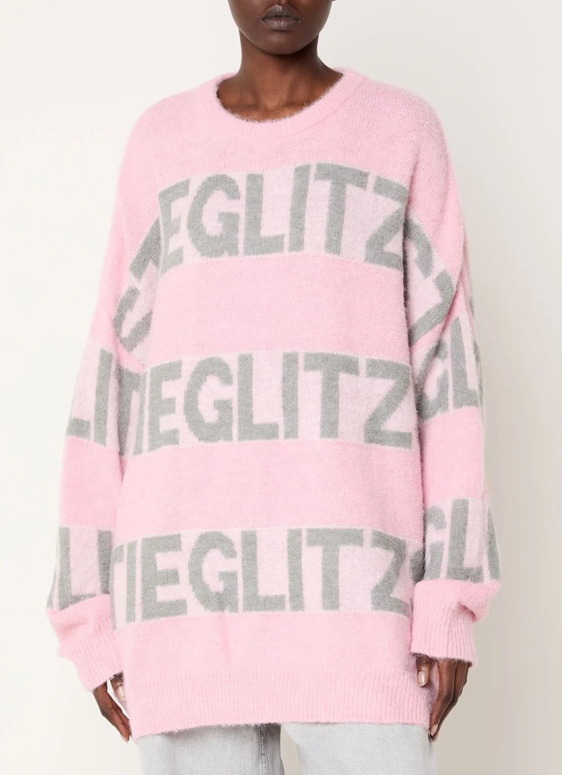 Keisa knitted sweater pink