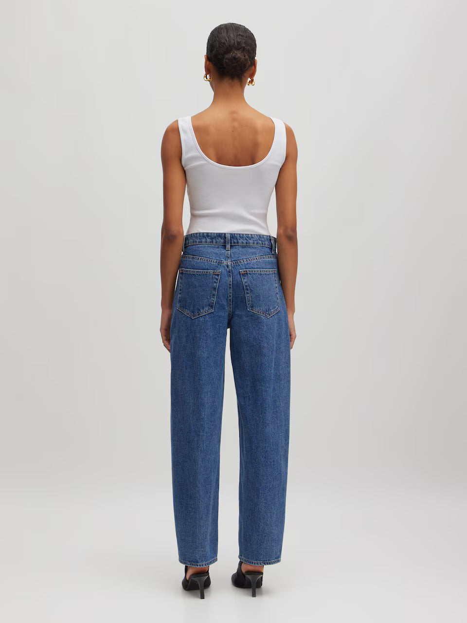 Mathilda denim trousers vintage blue