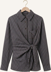 Marrone shirt checks