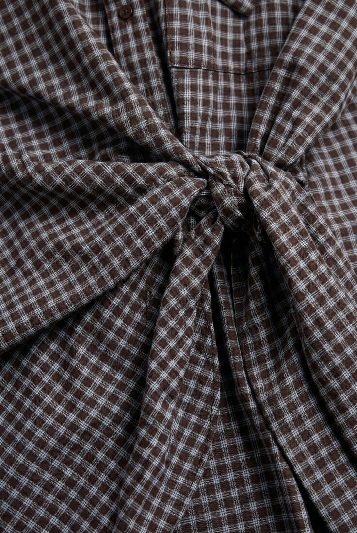 Marrone shirt checks