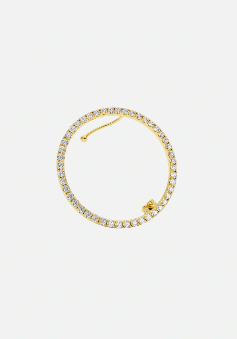 Kay Diamond Earstud Gold