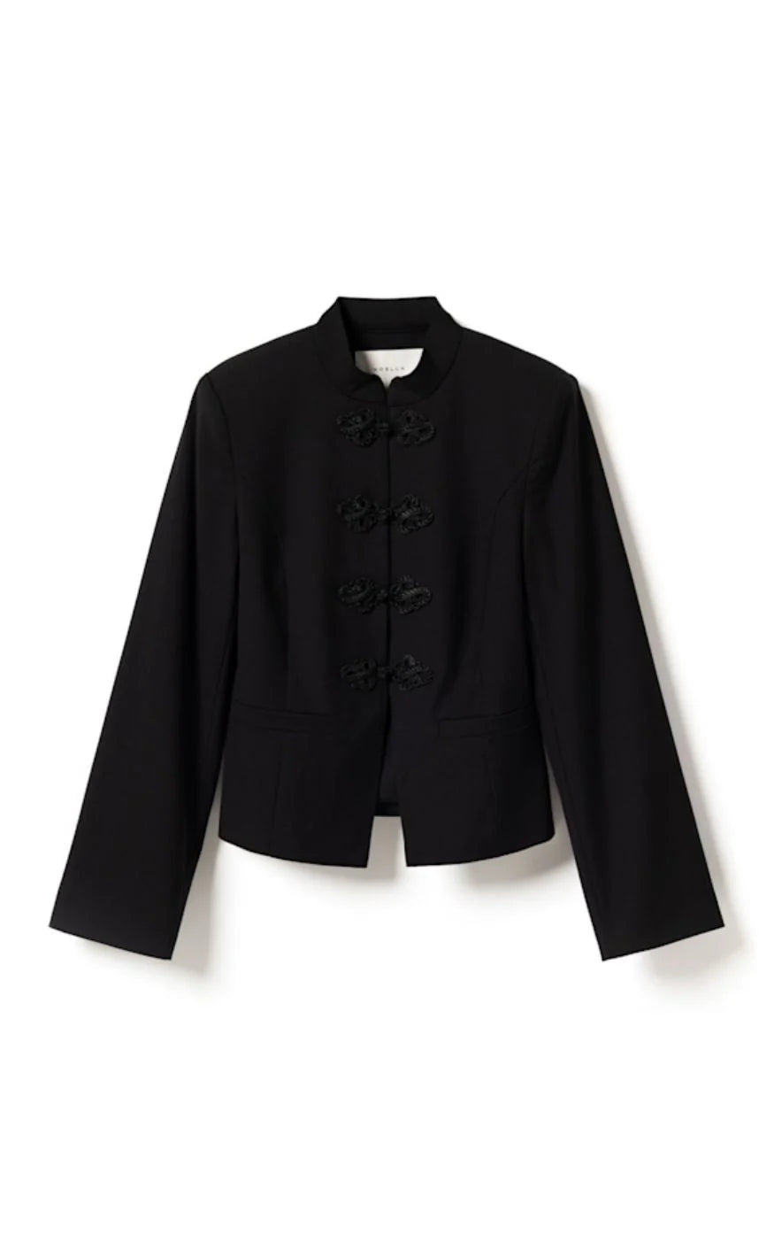 N-nana black fitted blazer