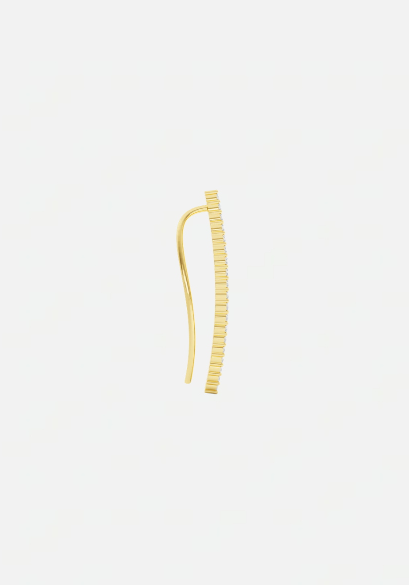 Iris climber earring