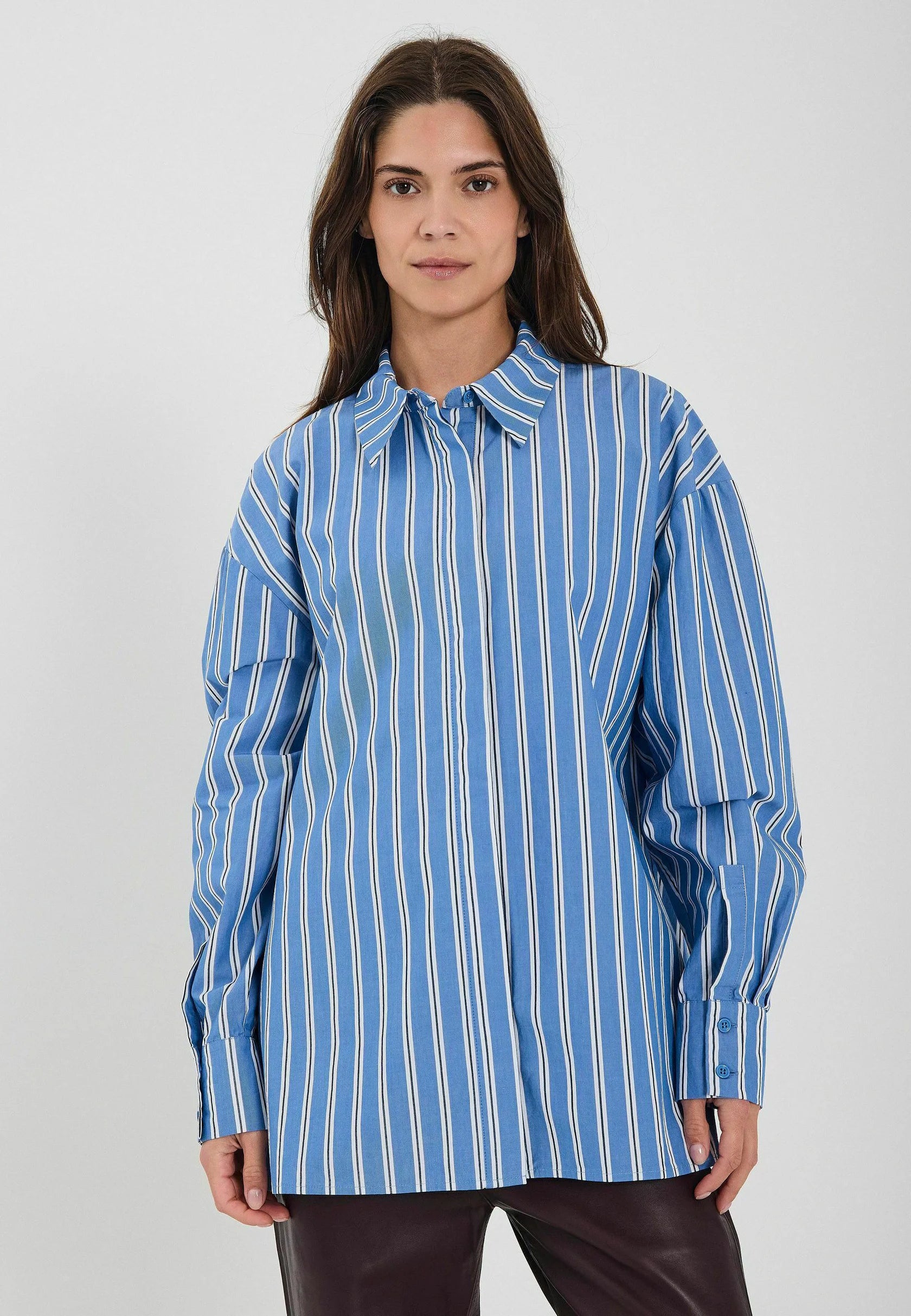 Maloa Shirt Blue Stripes