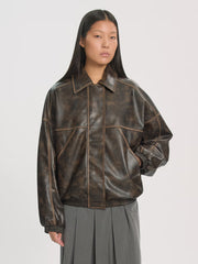 Jilian jacket brown washed